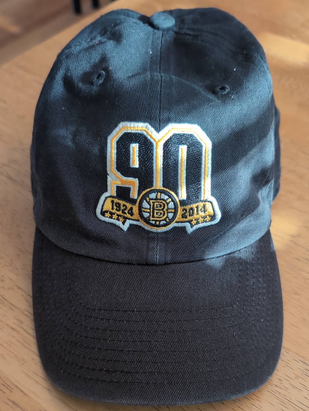 Boston Bruins 90th Anniversary Hat 1924-2014 '47 Brand Adjustable Cap